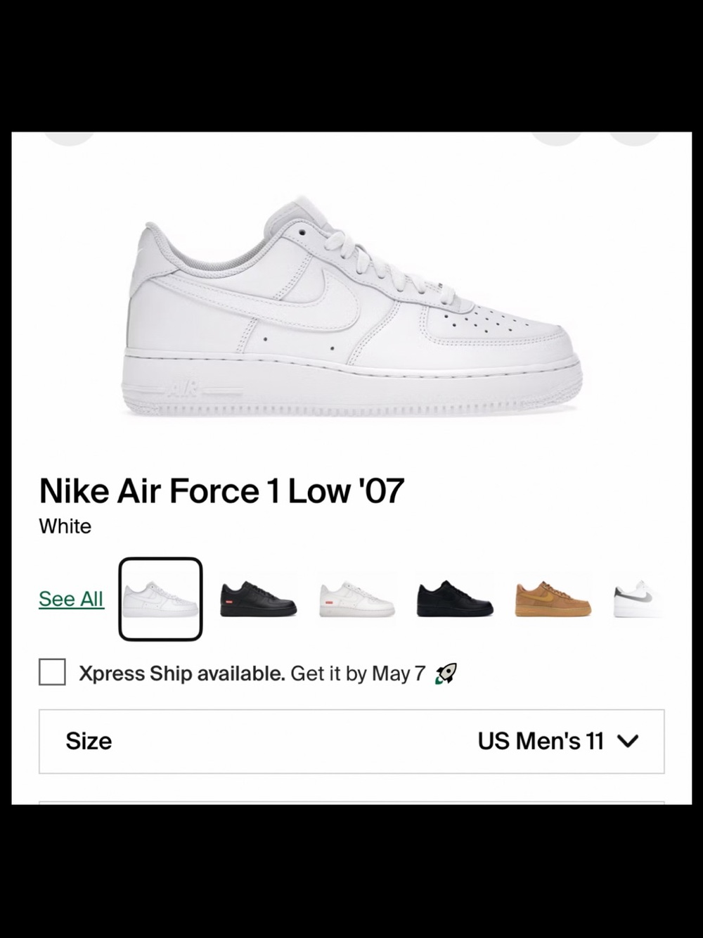 Nike Air Force 1 Low - White